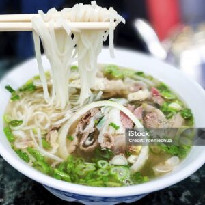 Rare Beef Rice Noodle Soup